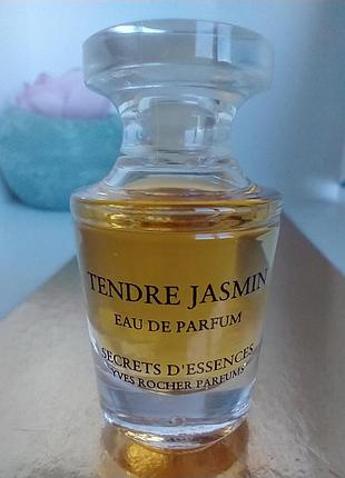 Tendre jasmin (нежный жасмин)  yves rocher миниатюра первых выпусков 5 ml edp