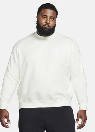 Чоловічий світшот nike sportswear club fleece crew (базова та дуже популярна модель бренду бавовна розмір l