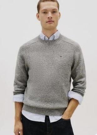 Светр tommy hilfiger 100% вовна