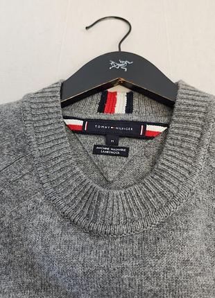 Светр tommy hilfiger 100% вовна 7