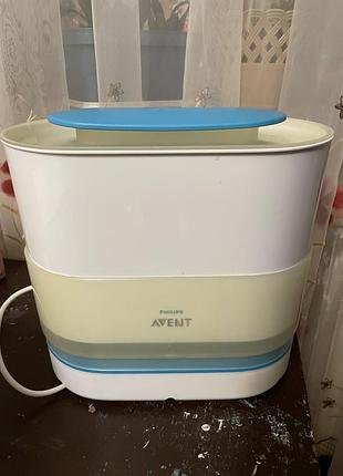 Електричний паровий стерилізатор 3-в-1 philips avent