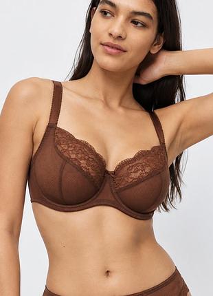 Шикарний мережевний бюстгальтер від marks&spencer, оригінал 🧡 сексуальна жіноча білизна