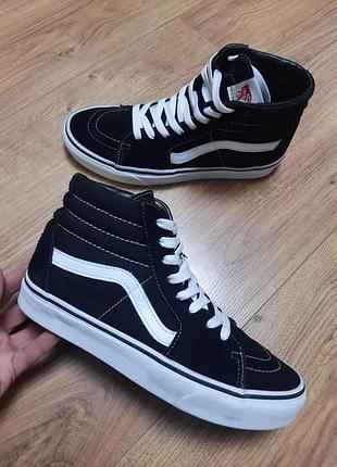 Классические замшевые высокие кеды  vans old skool кеди черевики унисекс