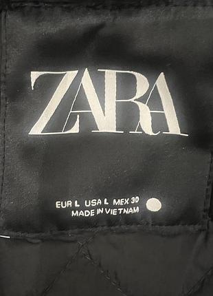 Утеплена коротка куртка zara 8