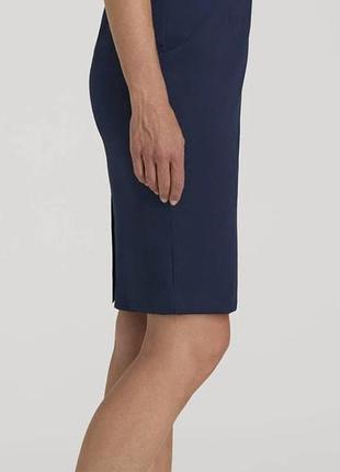Елегантна синя спідниця-олівець vovk 2