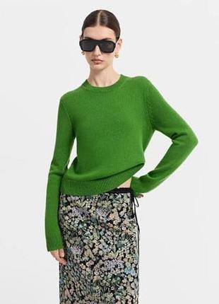 Шерстяной свитер massimo dutti