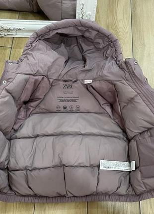 Пуховик на дівчинку zara 92 4