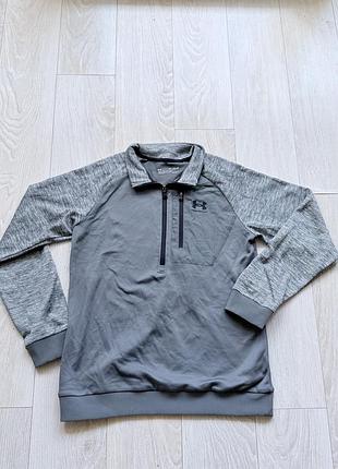 Чоловічий світшот under armour сірий спортивний l
