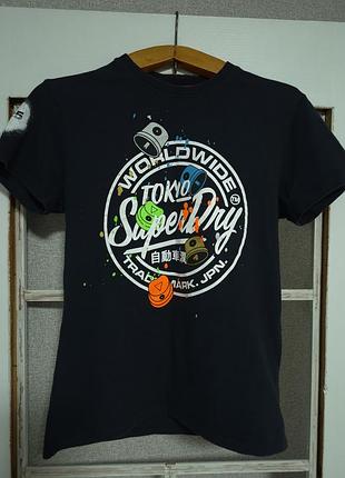 Футболка superdry tokyo super 5's edition (размер m) оригинал