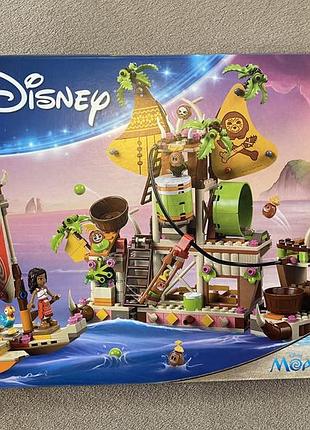 Конструктор lego disney ваяна 2 баржа какамора 43258 572 деталі