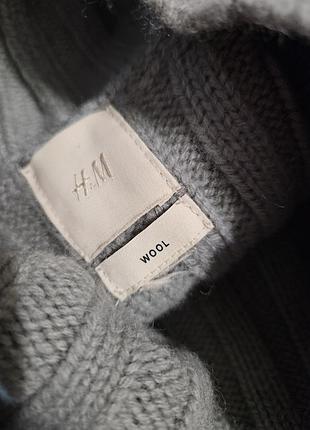 Свитер  wool brend h&m 2