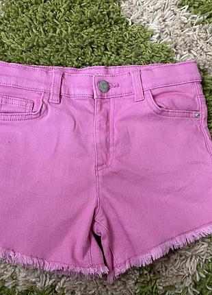 Джинсові шорти primark ( denim co)  6-7 років
