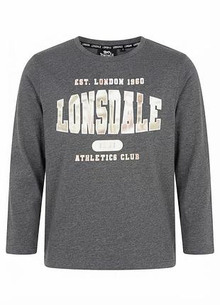 Стильный, мегапрактичный и комфортный хлопковый лонгслив (реглан) в стиле унисекс от легендарного британского бренда lonsdale!