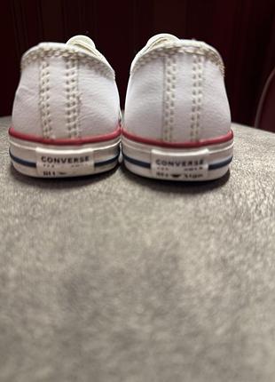 Кеди для дітей converse білі 4