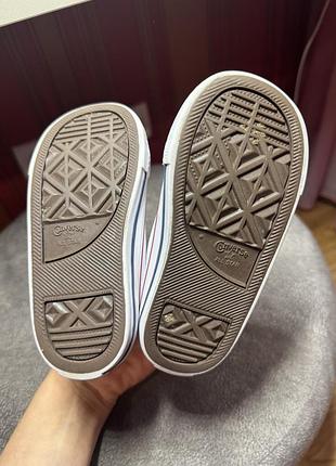 Кеди для дітей converse білі 6