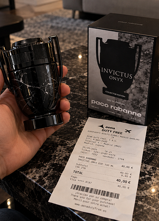 Paco rabanne invictus onyx туалетная вода мужская 100 мл.