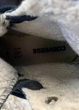 Кеды converse с мехом 8