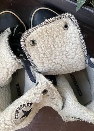 Кеды converse с мехом 9