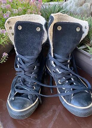 Кеды converse с мехом 2