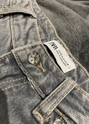 Джинси жіночі zara сірі