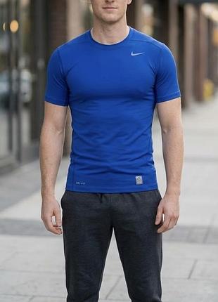 Мужская спортивная футболка / компрессионка nike pro combat dri-fit (xxl)