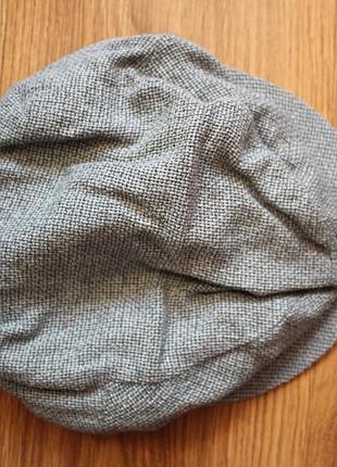 Кепка фуражка унисекс borsalino гетсби flat cap (шерсть и шелк), имталия, размер 57/m