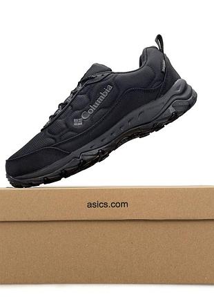 Чоловічі кросівки columbia firecamp iii big size gtx all black