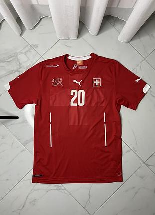 Ігрова футболка / джерсі збірної швейцарії puma (size xl)