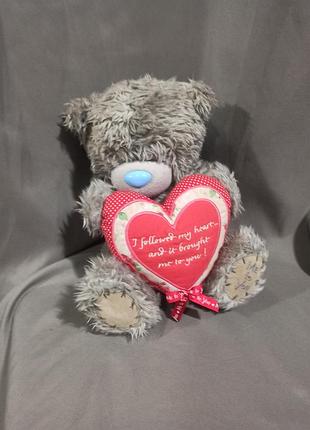 Мягкий мишка me to you blue nose. teddy bear,