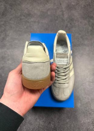 Кроссовки adidas spezial grey white 7