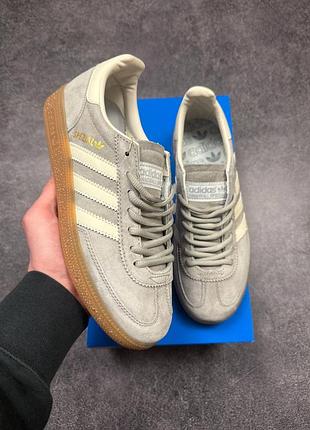 Кроссовки adidas spezial grey white 4