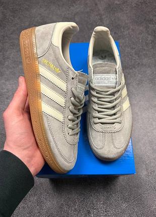 Кроссовки adidas spezial grey white 3