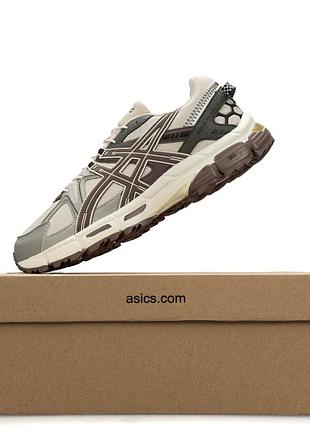 Чоловічі кросівки asics gel-kahana 8 big size gtx beige grey brown