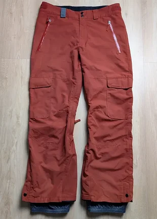 Сноубордические брюки o'neill cargo pants 10k, мужские m, терракотовые