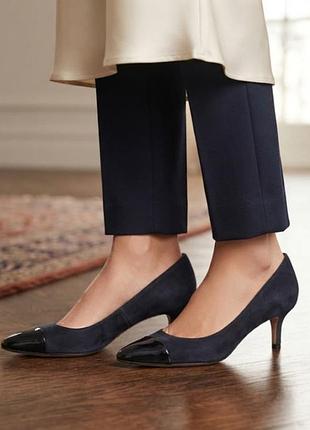 Кожаные туфли-лодочки hobbs london (made in italy)