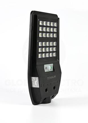 Led светильник titanium автономный на солнечной панели ip54 700lm 5000k tl-slso-105-s