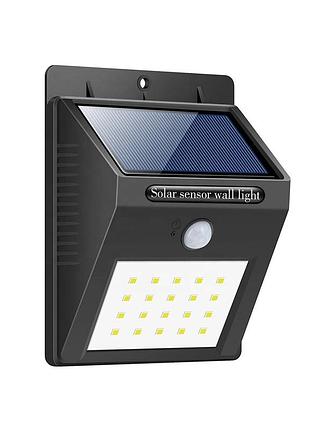 Светодиодный уличный светильник vhg l806 20 led с солнечной батареей white