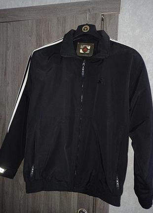 Куртка чоловіча adidas утеплена чорна(m-l)