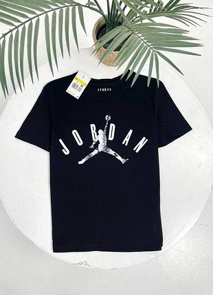 Футболка jordan чорна піксель