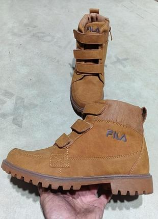 Оригінальні жіночі черевики fila winterboots braun