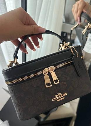 Сумка коуч coach crossbody rainer 4