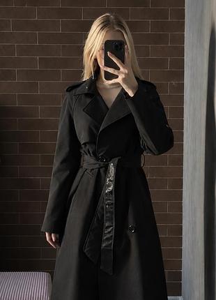 Тренч guess чорний новий