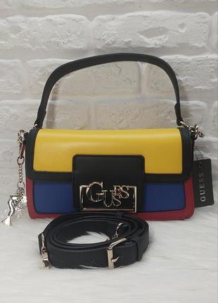Сумка кросс-боди guess lexi baguette оригинал