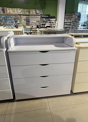 Комод-пеленатор 900 дсп белый deson