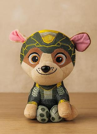 Плюшевый герой мега крепыш из мультфильма щенячий патруль в костюме dog swat 25 см 31-003-1