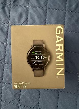 Garmin venu 3s, gps-смартгодинник garmin. це компактніша версія venu 3 з корпусом 41 мм.