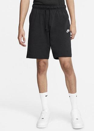 Спортивні шорти nike чорні, розмір s, 100% бавовна