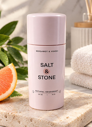Гелевий дезодорант без алюмінію salt stone