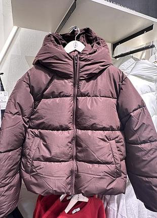 Тепла зимова куртка stradivarius 6