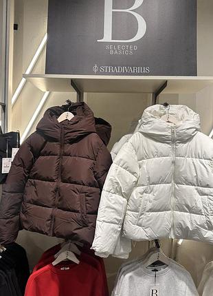 Тепла зимова куртка stradivarius 3